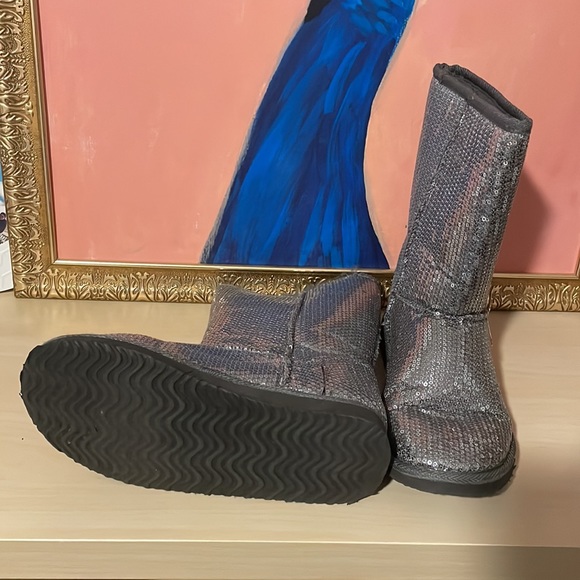 Silver Charlotte Ruse Boots - Picture 2 of 3